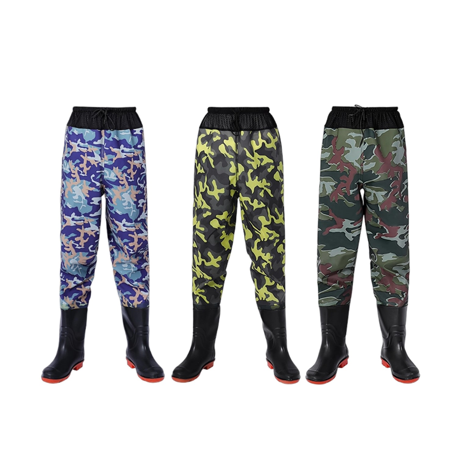 Fishing Waders - Ultra Thick and Flexible PVC Material