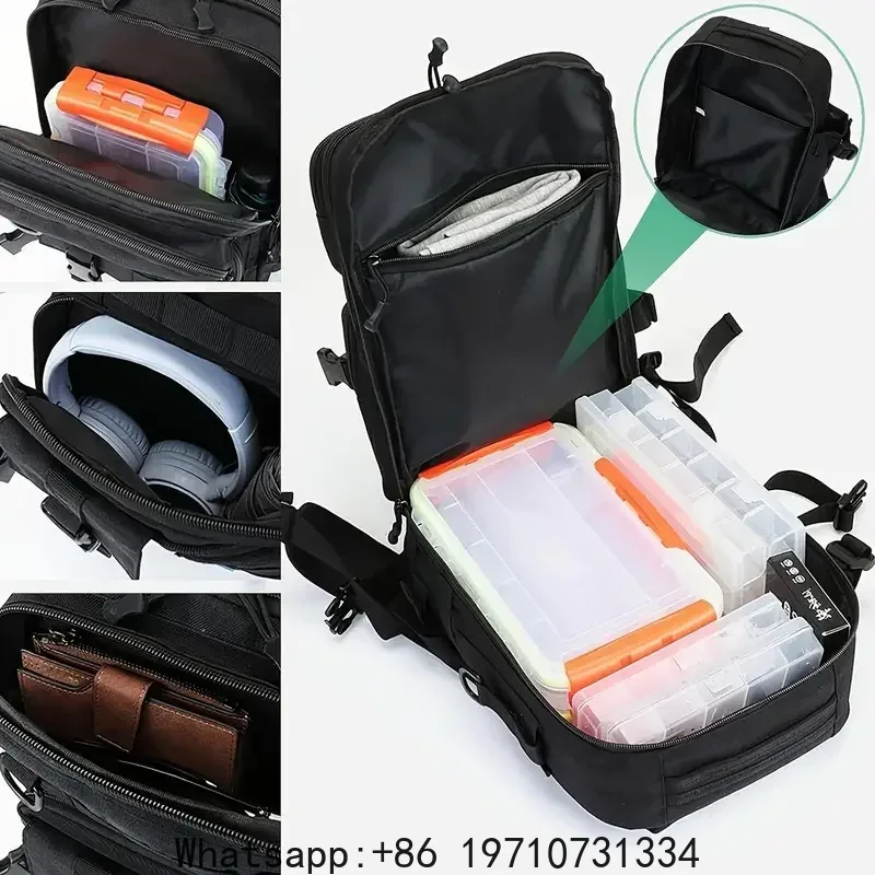 1000D Waterproof  Backpack Tac – обзор и цена Fishing Backpack