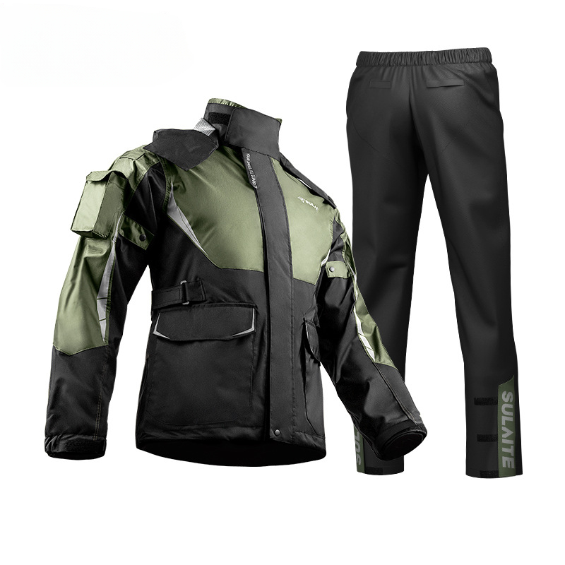 Men Women Waterproof Motorcycl – обзор и цена Fishing Rain Suit