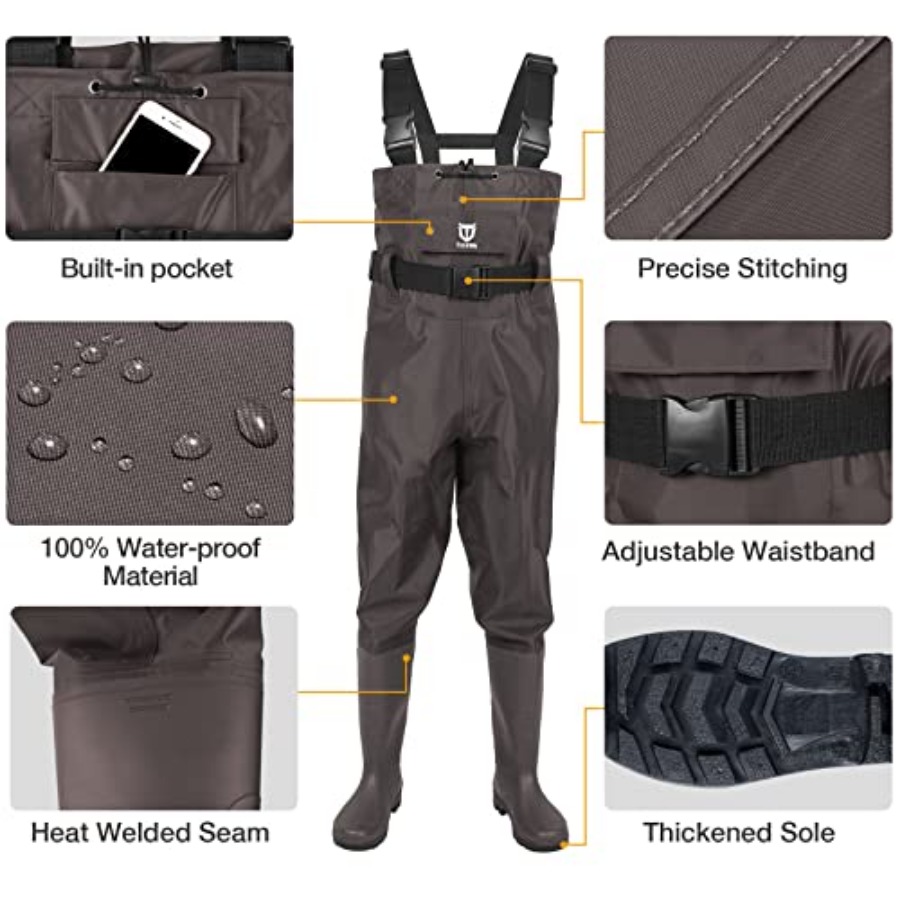 Bootfoot Chest Wader, 2-Ply Ny – обзор и цена Fishing Waders
