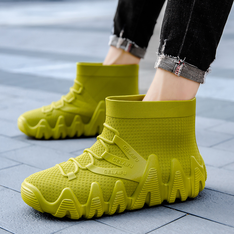 Men's Rain Boots Fashion Water – обзор и цена Fishing Boots