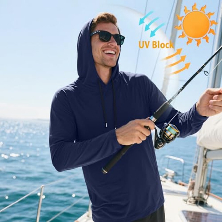 HovSiyla 5 Pack Men's Fishing  – обзор и цена Fishing Hoodie