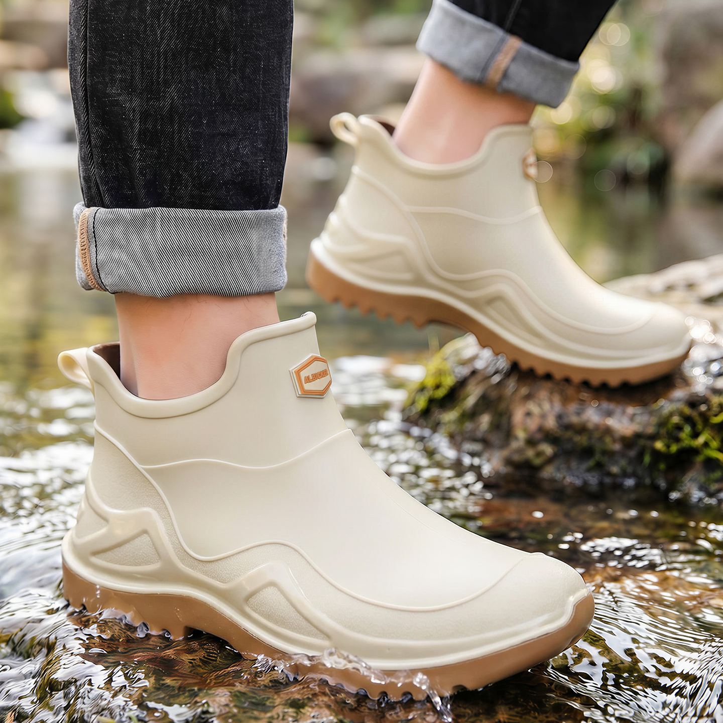 Men's casual rain boots Four S – обзор и цена Fishing Boots