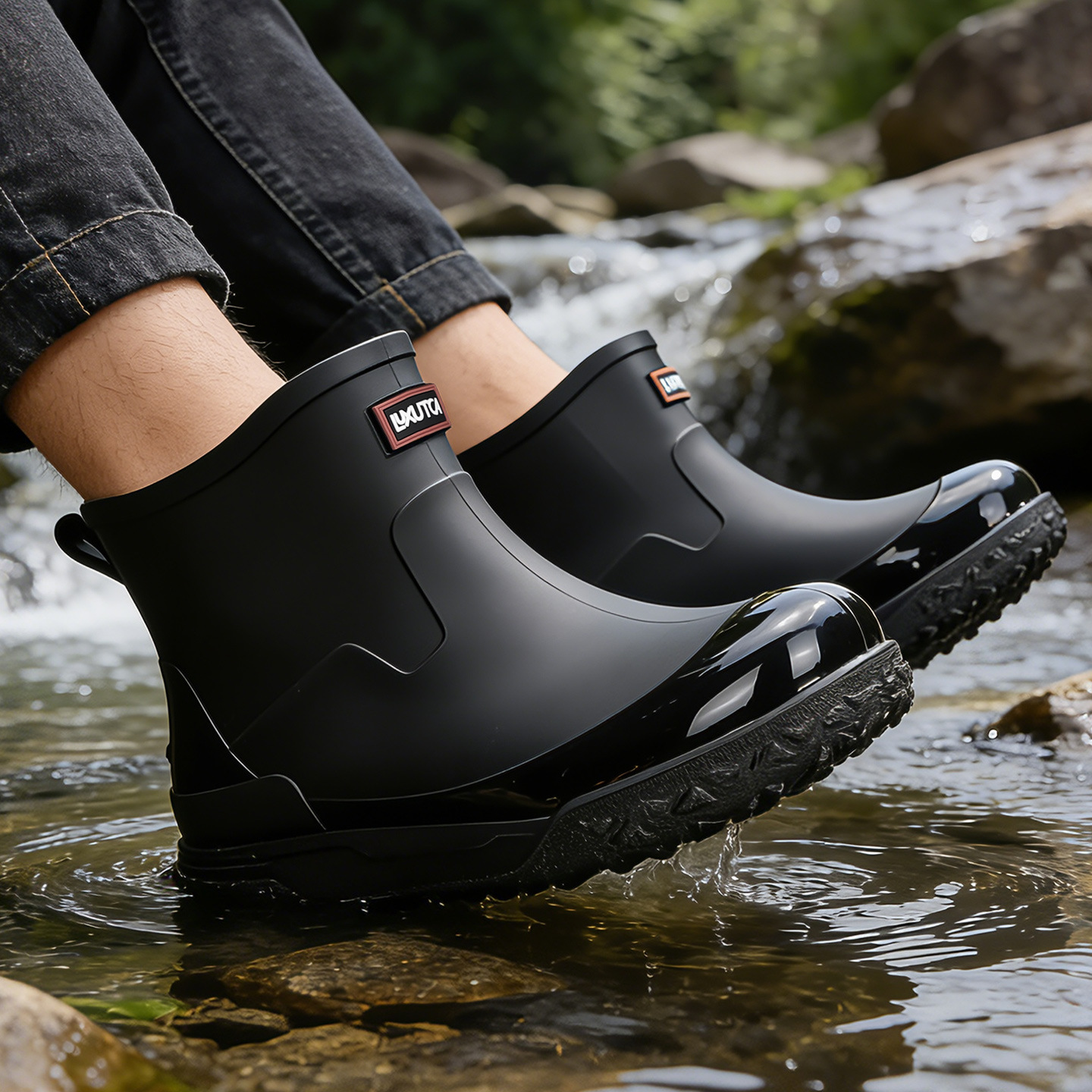 Men's Drawstring Short Rain Bo – обзор и цена Fishing Boots