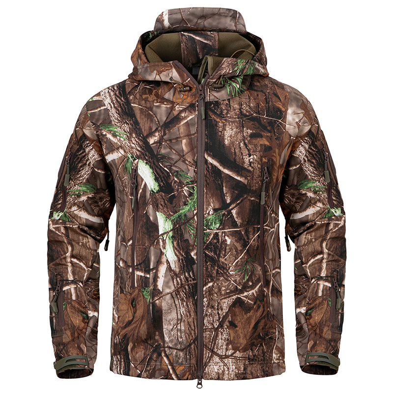 Men's Silent Soft Shell Camouf – обзор и цена Fishing Jacket Waterproof