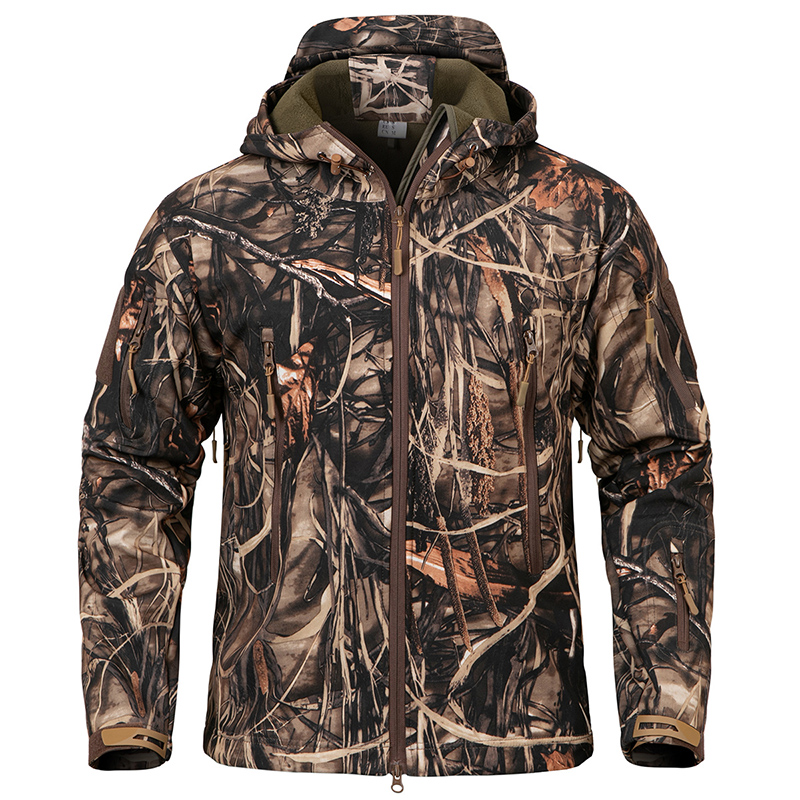 Men's Silent Soft Shell Camouf – обзор и цена Fishing Jacket Waterproof