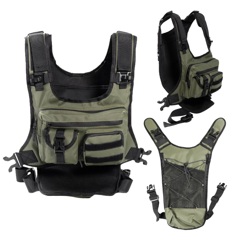 Multi Pocket Outdoor Tactical  – обзор и цена Fishing Bag Waterproof