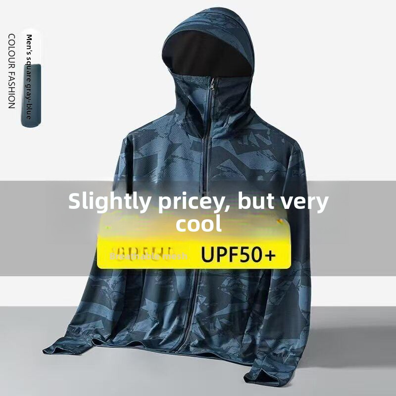 Men's Summer Thin Ice Silk Cam – обзор и цена Fishing Hoodie