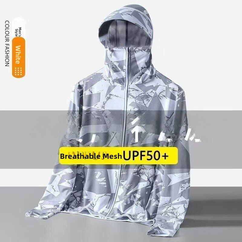 Men's Summer Thin Ice Silk Cam – обзор и цена Fishing Hoodie