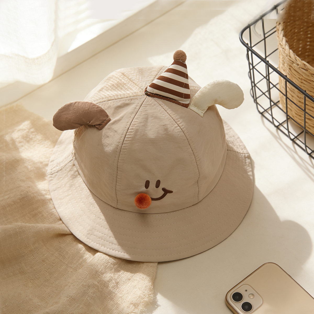 Cute birthday-themed embroider – обзор и цена Fishing Hat