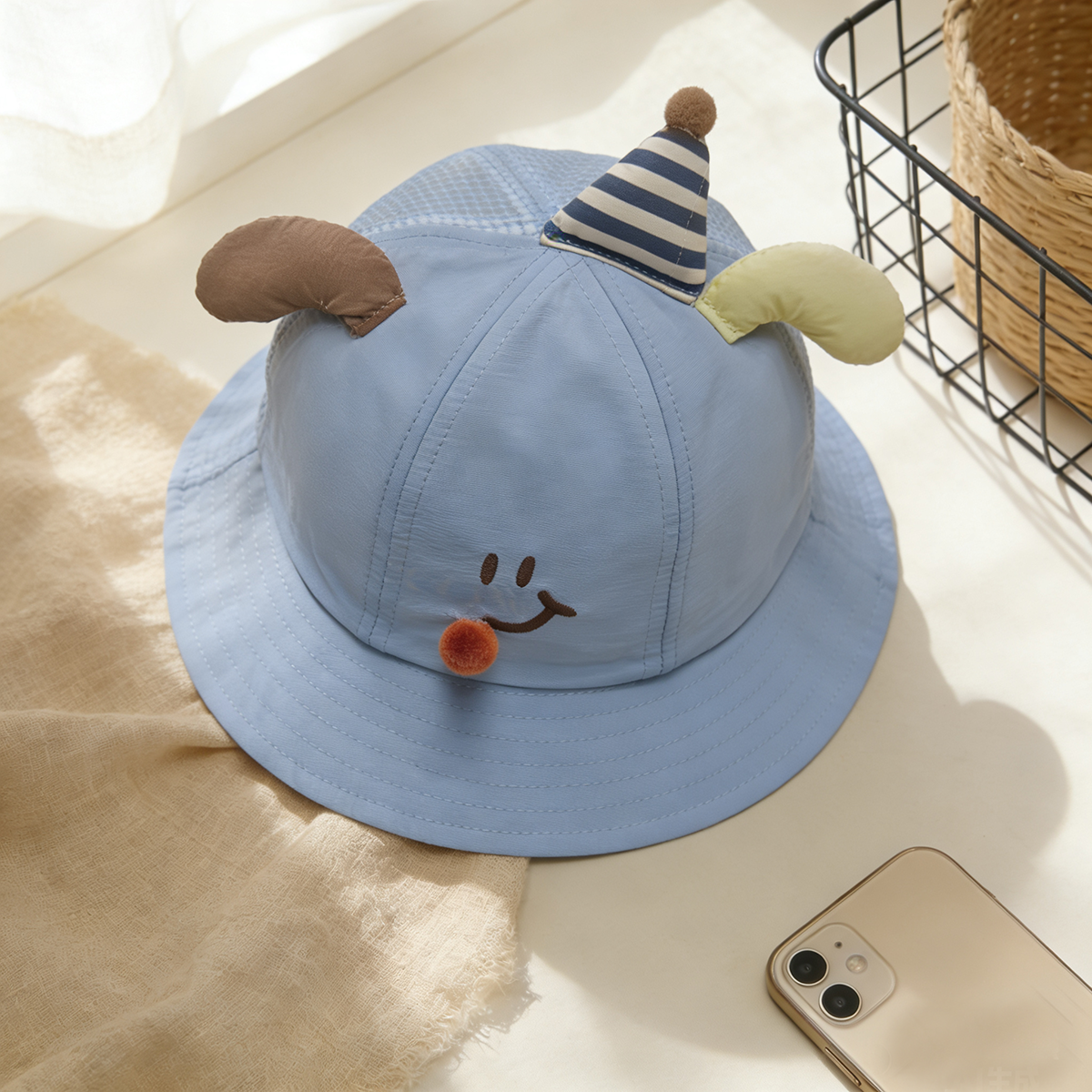 Cute birthday-themed embroider – обзор и цена Fishing Hat