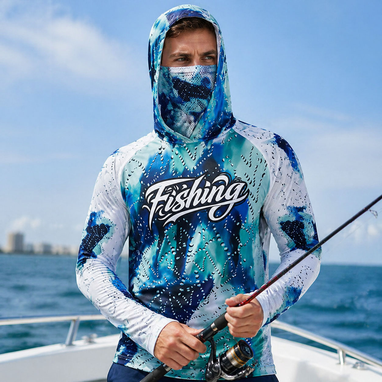 Fishing Hood Riding Tops Wear  – обзор и цена Fishing Hoodie