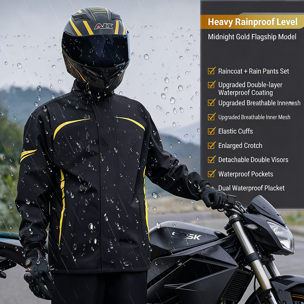Motorcycle Rain Suit Men Women – обзор и цена Fishing Rain Suit