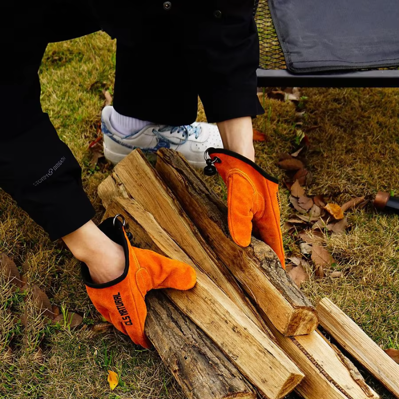 Heat Resistant BBQ Gloves, Cow – обзор и цена Fishing Gloves