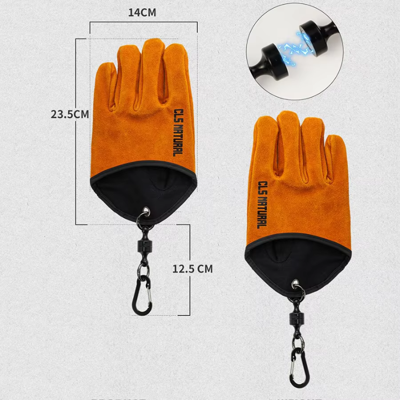 Heat Resistant BBQ Gloves, Cow – обзор и цена Fishing Gloves