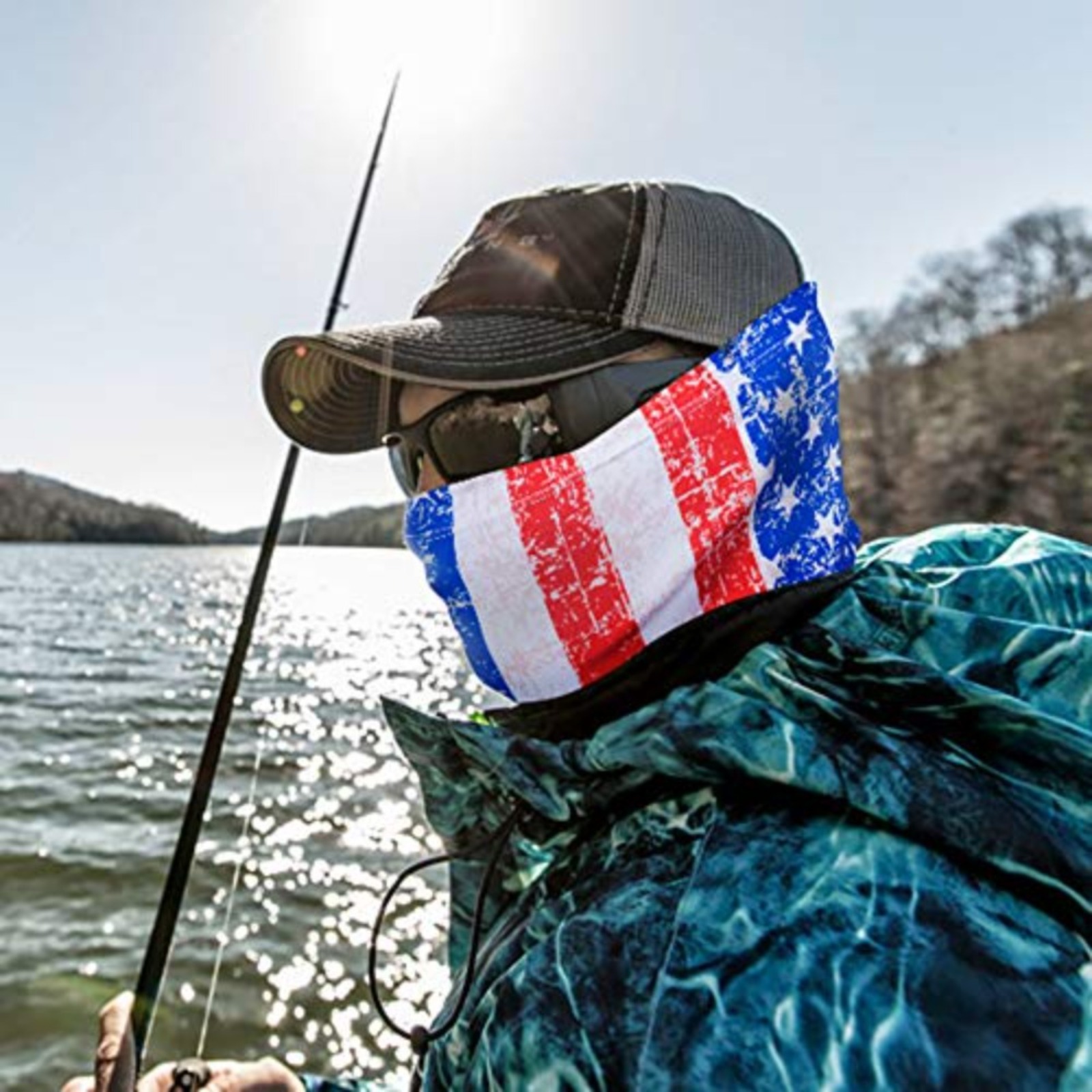 Outdoor Fishing Ice Silk Sun P – обзор и цена Fishing Mask Sun Protection